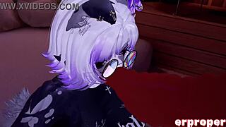 aw lil pup masterbates then takes that bunny cock vrchat 18+ 🍆🐰