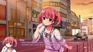 Picture this casual tale of hibari side story in real hentai situation part 47 with big tits milf action