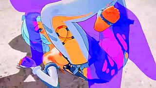 Intense Zenless Zone seed footjob anal creampie