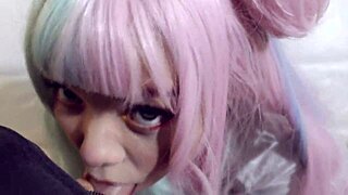 Homemade Doggystyle Deepthroat Creampie With Cute Big Ass Anime Student In Costume