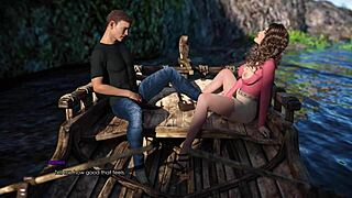 Lust Academy Haley Bold Boat Fuck Action with James 3D Anime