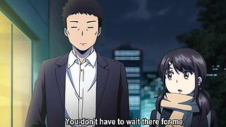 sexy hentai babe rides big cock cowgirl to creampie