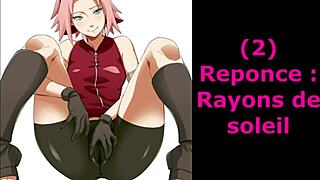 sakura haruno anal assfuck femdom jerk instructions