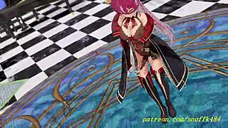 novr's mmd marine sways seductively in 3d hololive hentai dance on sailor outfit