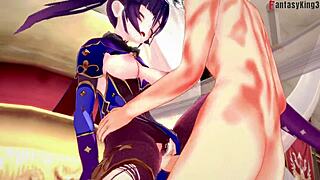 mona owes money pays back with tempting favors genshin impact fantasy anime oppai manga 3d hentai