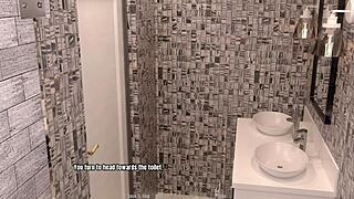 lily craves thomas' golden shower in granny bathroom 🚿💦