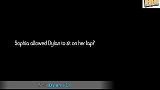 stepmom wife's huge ass and tits tempt teen in erotic hentai game