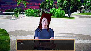 Her revenge heats up with big tits curvy Japanese teen in sexy outfits fucking mature family members hard in game part 24.