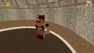 i'm tied up licking femdom goblin pussy at university bondage hentai