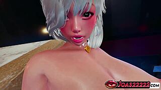 asakura squirts wildly from pool dildo pussy fingering!