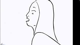 big tits body melts into smooth skin absorption fetish animation