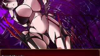 why does the monster bully force her to ride cock until creampie orgasm in this hentai game