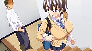 wanna see this virgin anime girl's first hardcore tits-bouncing orgasm?