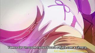 Peituda teen babe blows sucks big tits anime train boss full hentai