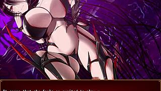 why does the monster bully force her to ride cock until creampie orgasm in this hentai game