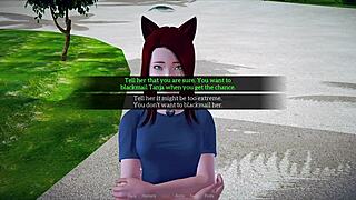 Her revenge heats up with big tits curvy Japanese teen in sexy outfits fucking mature family members hard in game part 24.