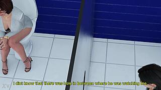 a teacher sneaks off with her horny student for secret fun