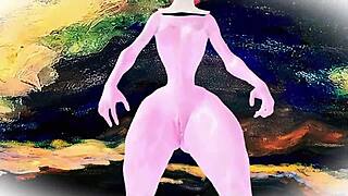 Ever seen a robot doll's ass shake this close in RTX 60fps striptease?