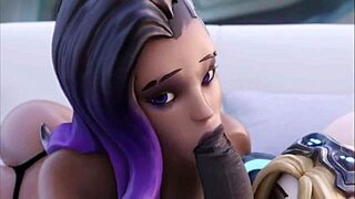 Mercy and Overwatch Lesbian Hentai Orgy!