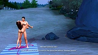 Neighbor's hot milf wife 3D hentai naughty preview 6