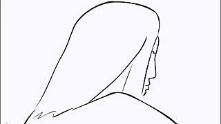 big tits body melts into smooth skin absorption fetish animation