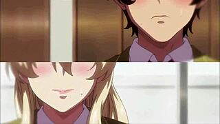 Peituda teen babe blows sucks big tits anime train boss full hentai