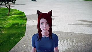 Her revenge heats up with big tits curvy Japanese teen in sexy outfits fucking mature family members hard in game part 24.