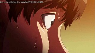 Peituda teen babe blows sucks big tits anime train boss full hentai