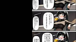 big-titted ol loses karaoke bet and gets tits pounded in full color manga