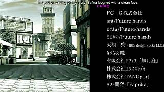 i can't stop staring at this busty princess's big tits and ass hentai cock ride