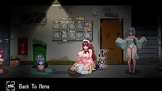 no exit apartment traps characters in explicit hentai game encounters and steamy anime scenes