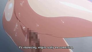 BIG TITS HENTAI SLUT RIDES COCK IN DOGGY CREAMPIE GANGBANG