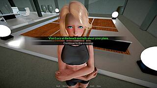 Her revenge heats up with big tits curvy Japanese teen in sexy outfits fucking mature family members hard in game part 24.