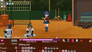 18yo college slut serves all men pussy ass mouth in erotic hentai game