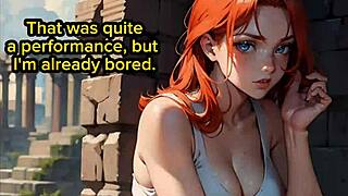 Ginger goddess humiliates denies your joi orgasm