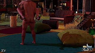 3d anime wife cheats fucking friend's husband in hot roleplay game