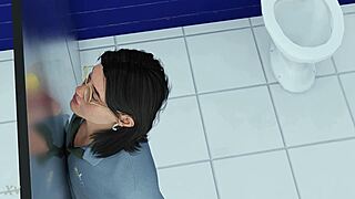 a teacher sneaks off with her horny student for secret fun