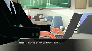 Le SACO LAS Enormes Tetas A Mi Profesora In Gangbang