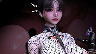 Pixel gods bless big boob babe with fat ass monster cock creampie anime