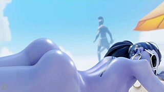 Widowmaker's Secret Beach Overwatch
