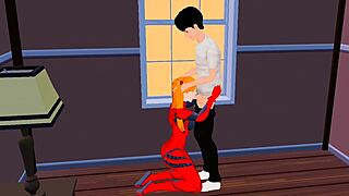 shinji pounds asuka's ass after angel defeat