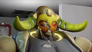 Orisa Hentai Scenes Compilation Overwatch