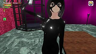 KELLY rules FEMDOM UNIVERSITY latex leather bondage