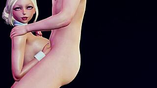 Big Tits Fuwawa Sits for Titjob Teasing Big Dick Sloppy Blowjob in Pool Nylon Footjob Fetish Ending Massive Cumshot 3D Hentai.