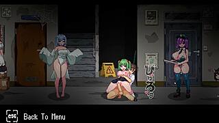 no exit apartment traps characters in explicit hentai game encounters and steamy anime scenes