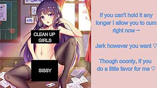 your girlfriend cucks you hard in this censored hentai tease