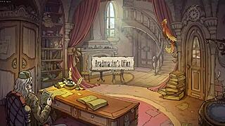 i can't believe how innocent these harry potter witches look with their big tits and asses begging for fantasy hentai action.