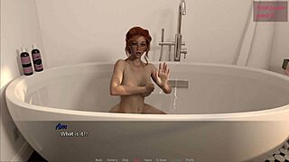 Hot redhead giantess teen squirts bukkake on monster cock in fetish pool bathtub orgy!