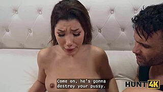 stick rams tight pussy before jerk