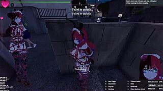 manaka flashes bdsm toys public in sfm xmax town gifting mod gameplay